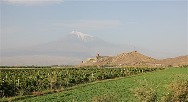 004-Гора Арарат и монастырь Хор Вирап